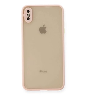 iPhone X Kılıf Montreal Silikon Kapak - Pembe