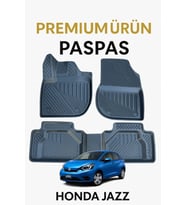 Honda Jazz 2020+ Uyumlu 3D Oto Paspas Premium