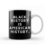 Morgan Freeman Black history is American history Kupa Bardak Porselen