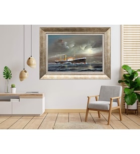 Gümüş Çerçeveli Tablo nb1402