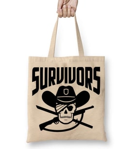 The Walking Dead Survivors Rick Bez Çanta Uzun Saplı