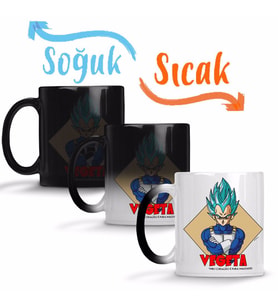 Vegeta Meu Pura Maldade Sihirli Kupa Bardak Porselen