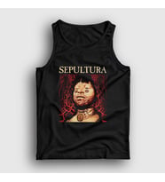 Presmono Unisex Siyah Roots Sepultura Atlet 173437tt