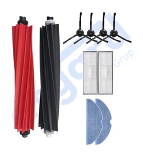 ROBOROCK S8 , S8+ ,S8 PRO-PRO ULTRA UYUMLU 1 Ana Fırça 4 Yan Fırça 2 Filtre 2 Mop PKT-iasgf0000743