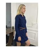 Kadın Uzun Kollu Gömlek Elbise