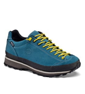 Lomer Italy Bio Naturale MTX Waterproof Vibram Full Çarşak Deri Kadın Ayakkabı Octane/Giappone (Mavi)