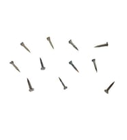 Klips, Menteşe, Ayağı Çivisi 9mm Çelik - Siyah 100gr