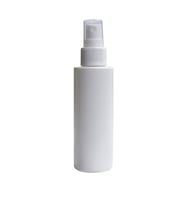 100ml beyaz plastik sprey başlıklı şişe, 12 adet, sprey şişesi,  kozmetik şişe, sanayi tipi şişe, plastik şişe