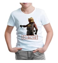 Fortnite - Gutbomb Beyaz Çocuk Tshirt