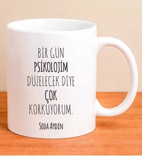 Psikolojim Kişiye Özel Kupa