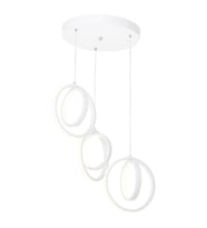 Eray Aydınlatma 1909-3 Beyaz 3 lü Led Avize