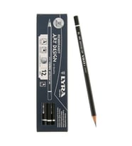 Lyra Kurşun Kalem Rembrandt Art Design 7B Dereceli Çizim Kalemi (12 Li Paket)