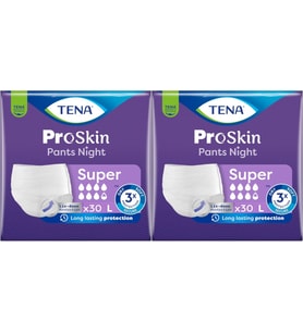 Tena Proskin Pants Süper Night Gece Emici Külot Yetişkin Bezi L - Büyük - Large 60 Adet