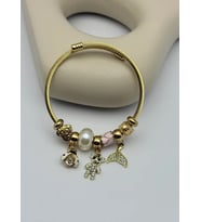 Çelik Gold Pandora Bileklik - 25-blk262