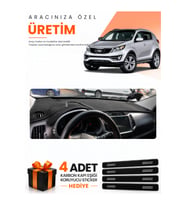 KİA SPORTAGE (2010-2016) Uyumlu Torpido Koruma Örtüsü Oto Kılıfı - Siyah