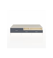 Kronos TV Ünitesi 2 Raflı 3 Çekmeceli  220x59x51 Aytaşı-Aytaşı/Antrasit