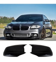 Bmw F10 Batman Yarasa Ayna Kapağı Parlak Siyah ABS 2010 2011 2012 2013