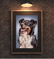 Köpek Dog 2 Metal Poster Metal Tablo Metal Üzerine Baskılı Metal Poster Ev Duvar Dekorasyon
