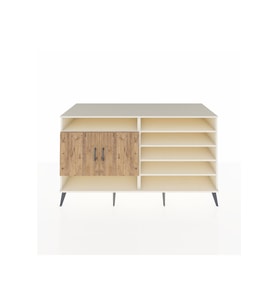 Kronos Konsol 7 Raflı 2 Kapaklı 176x59x99 Aytaşı-Çam/Aytaşı