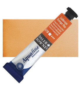 Daler Rowney Aquafine Tüp Suluboya 8 ml 619 CAD ORANGE HUE 