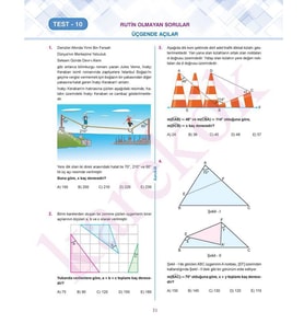 TYT Geometri Soru Bankası Karekök Yayınları