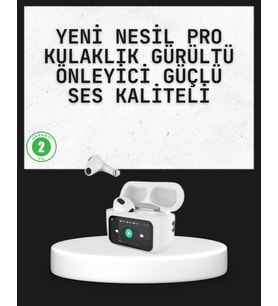 Akıllı Sensörlü Su Geçirmez Bluetooth Kulaklık Güçlü Batarya Ve Bass
