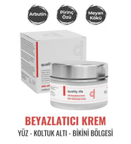 Beyazlatıcı Krem, Genital Bölge, Cilt, Yüz, Koltuk Altı, Bikini Bölgesi, Dirsek Aydınlatıcı Arbutin