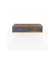 Hyperion TV Ünitesi 2 Çekmeceli  176x44x51 Çam-Çam/Antrasit