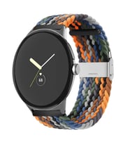 Samsung Galaxy Watch Gear S2 3 41mm 42mm Active 2 40mm 44mm Kordon Metal Klipsli (KAHVE)