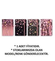 MİKRO A505 YILDIZLI FLOWERS 14 x 21 cm 80 YP. ÇİZGİLİ NOT DEFTERİ