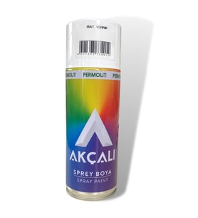 Akçalı Sprey Boya Mat Vernik 400ml 001