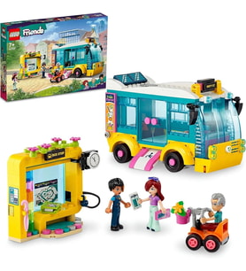 LEGO® Friends Heartlake City Otobüsü 41759-7 Yaş ve Üzeri Çocuklar için İnşa Edilebilen Otobüs, Otob (Çok Renkli)