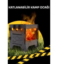 Katlanabilir Taşınabilir Kamp Ocağı - Hafif ve Kompakt Tasarım - Kamp Mangalı