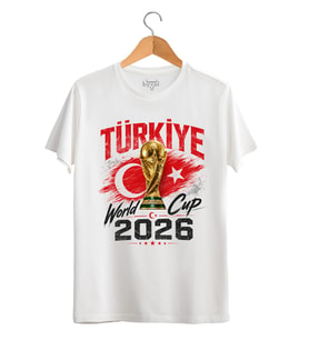 BYVOL TÜRKİYE Dünya Kupası Baskılı Tişört