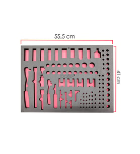 110 Bölmeli Eva Organizer, Lokma ve Cırcır Kol İçin, 55,5x41 cm