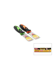 Profesyonel Metal Spatula - 40 mm - Fiber Saplı