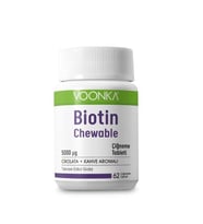 Voonka Biotin Chewable 60 Çiğneme Tableti