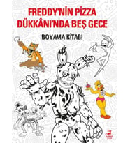 Freddy’nin Pizza Dükkânı’Nda Beş Gece : Boyama Kitabı