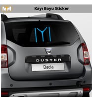 Kayı Boyu Oto Sticker 15 CM