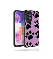 Samsung Galaxy A23 Uyumlu Kılıf Desenli Kamera Korumalı Parlak Zore Nora Kapak