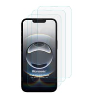 Microsonic Apple iPhone 16e Screen Protector Nano Glass Cam Ekran Koruyucu (3`lü Paket) (Şeffaf)