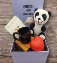 Şirin Pandalı Kahve Seti