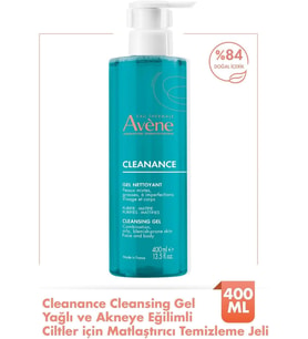 Lexroo EAU THERMALE Cleanance Yağlı Ve Akneye Eğilimli Ciltler Için Matlaştırıcı Temizleme Jeli 400