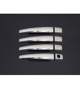 PEUGEOT 407 SD/SW UYUMLU KAPI KOLU 4 PARÇA 2004-2010 PASLANMAZ KROM
