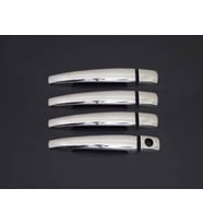 PEUGEOT 407 SD/SW UYUMLU KAPI KOLU 4 PARÇA 2004-2010 PASLANMAZ KROM