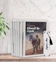BK Gift Kişiye Özel İsimli Kitap Ayracı ve Tolstoy Unutulmaz Eserleri(6 Kitap) Hediye Seti