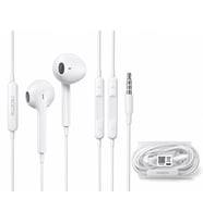 Realme Kablolu Kulaklık 3.5mm Jack Orijinal Çıkma Sıfır Beyaz