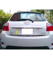 Toyota Auris Formlu Krom Bagaj Alt Çıtası 2007-2012 Paslanmaz Çel