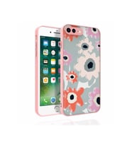 Apple iPhone 7 Plus Uyumlu Kılıf Desenli Kamera Korumalı Parlak Zore Nora Kapak (Model 5)