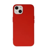 Apple İphone 15 Pro Kılıf Nano İçi Kadife Silikon - Kırmızı